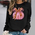thumbnail image 7 of Frostluinai Crew Neck Sweatshirts for Women Happy Thanksgiving Pullover Long Sleeve Pumpkin Graphic Sweat Shirts Fall Gifts for Woman, 7 of 7
