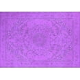 thumbnail image 1 of Ahgly Company Indoor Rectangle Oriental Purple Industrial Area Rugs, 6' x 9', 1 of 4