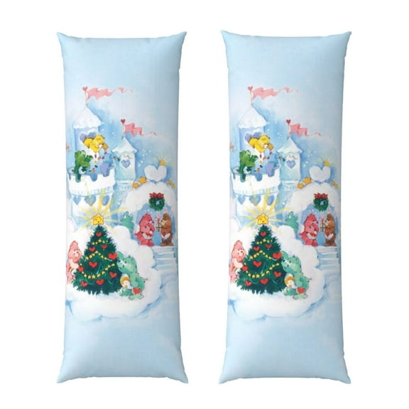 Care Bears Body Pillow Cover - Pillowcases 20"x54" with Hidden Zipper Closure Soft and Breathable 1PC