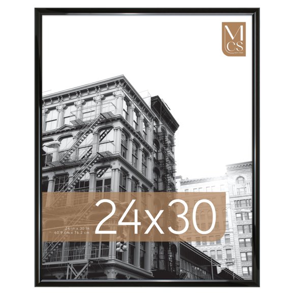 MCS Trendsetter Poster Frame, 24 X 30-Inch, Black