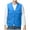 Blue, variant on Men's Utility Fishing Vest Lightweight Outdoor Zip up Travel Work Cargo Vest Jacket with Multi Pockets Big and Tall Size L-4XL Gray