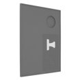 thumbnail image 4 of Estera de café de silicona, tapete portátil altamente flexible para manipulaciones de café con parte posterior pulida para cafetería, cocina, gris, 4 of 14