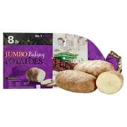Jumbo Russet Potatoes Whole Fresh, 8 lb Bag