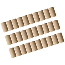 FONDOTIN Premium Beige Cork Wine Bottle Stoppers Non-Tapered Pieces Reusable Sealing Caps