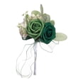 thumbnail image 4 of Ramos de dama de honor, ramo de novia, elegantes rosas de seda, flores artificiales, boda Estilo A, 4 of 9