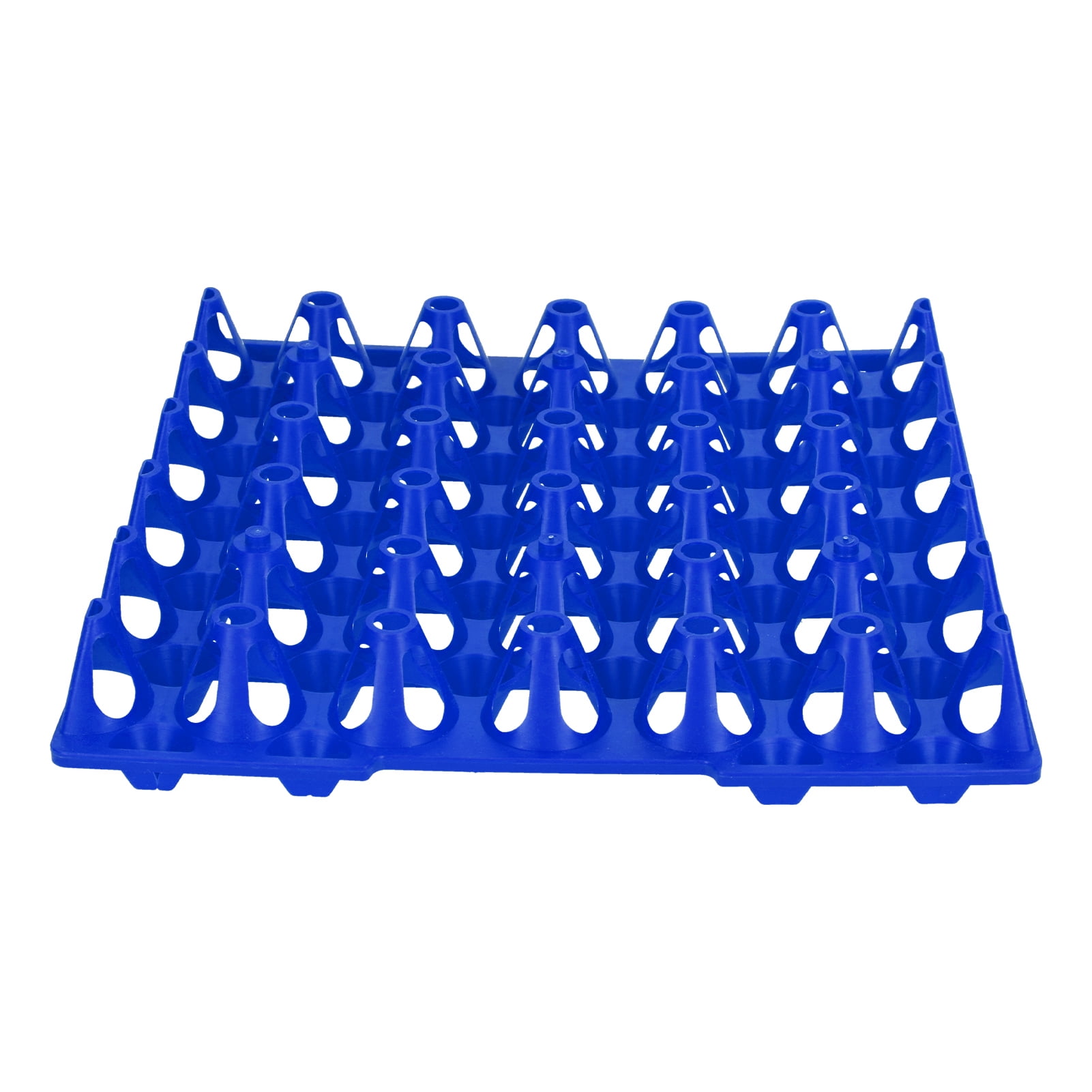 30,Cell Reusable Egg Tray, Durable Plastic for Secure Farm  Home Storage, Stackable Design