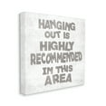 thumbnail image 3 of Stupell Industries Rustic Hanging Out Phrase Inspirational Painting Gallery Wrapped Canvas Print Wall Art, 36 x 36, 3 of 7