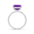 thumbnail image 2 of ANGARA Natural 5.3 Ct. Amethyst Solitaire Ring in 14K White Gold for Women (Ring Size: 7.5), 2 of 10