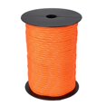 thumbnail image 2 of Cuerda de paracaídas reflectante 550 Paracord, cuerda de tienda, 7 hebras, 328 pies, pulseras de cordón, líneas de chico para acampar al aire libre, senderismo, naranja Baoblaze Paracord reflectante, 2 of 8