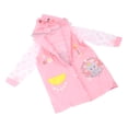 thumbnail image 1 of Poncho De Lluvia,Poncho De Lluvia Rosa L Ropa De Poncho De Lluvia Poncho Para Niños Pequeños Con Capucha Construido Para El Futuro, 1 of 8