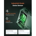 thumbnail image 4 of Termómetro WiFi e higrómetro interior X-Sense con 3 sensores, negro, 4 of 9
