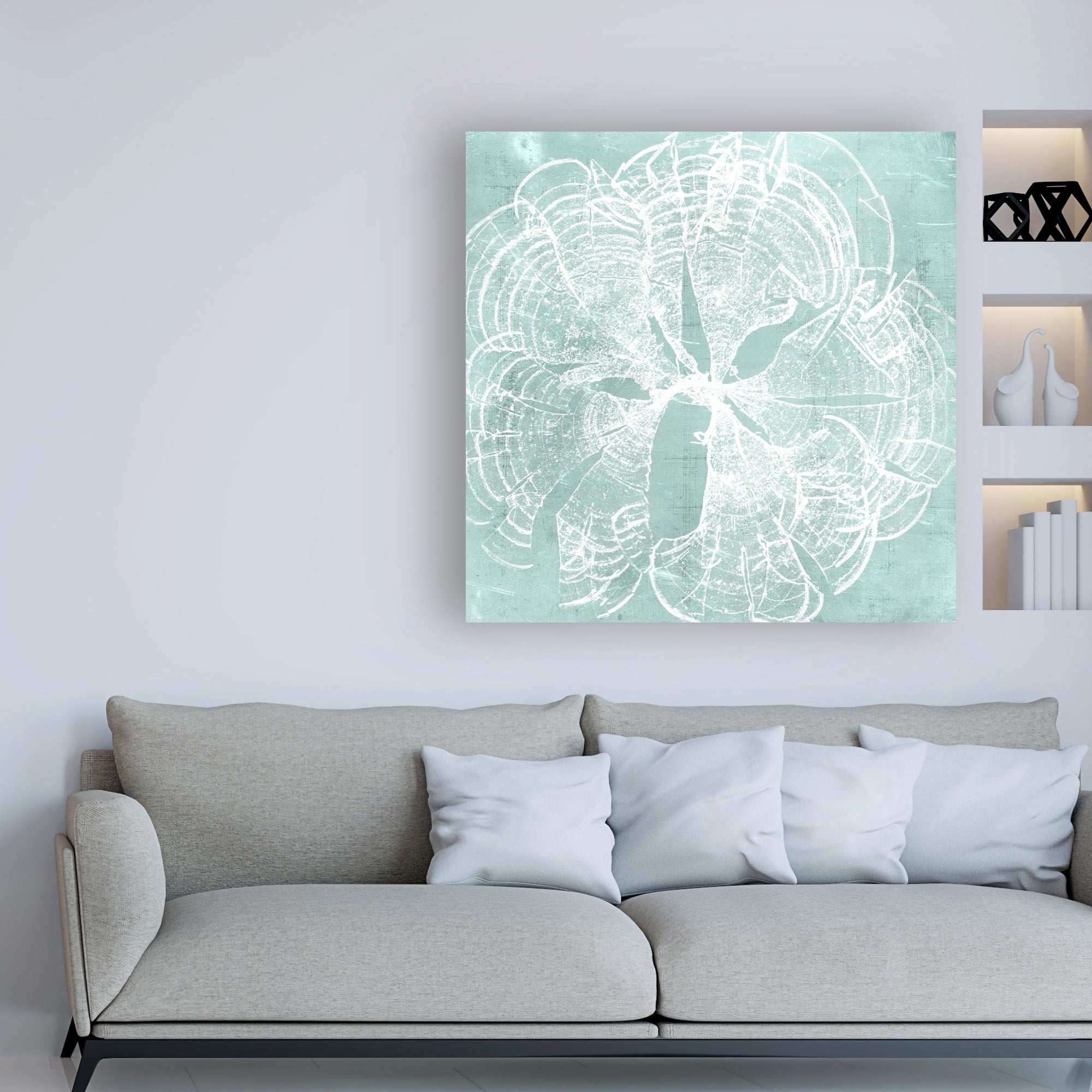 Trademark Fine Art 'Seaweed on Aqua VIII' Canvas Art by Vision Studio