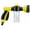 Yellow, variant on Innens High Pressure Garden Hose Nozzle 8 Watering Pattern with 3.5Oz Soap Sprayer, Black