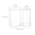 thumbnail image 2 of Phenofice Conteneur de Cotons-Tiges Transparent Rangement pour Femmes Bureau Lot de 1, 2 of 8