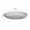 A, variant on Living Room Table Fruit Bowl Transparent Snack Serving Bowl for Melon and Snacks with Large Opening and Thickened Design