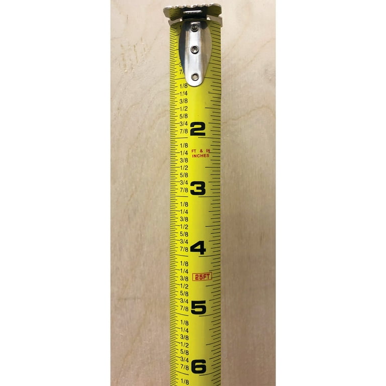Performance Tool W5041 Clear Polycarbonate Tape Measure with