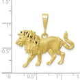 thumbnail image 3 of 10K Yellow Gold Charm Pendant Themed 20 mm 31 Lion, 3 of 4