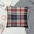 thumbnail image 2 of Chilfamy 4th of July Plaid Pillow Covers Patriotic Decorations Blue Red Buffalo Plaid Independence Day Decorative  Throw Pillow Cases Holiday Cushion Cases Sofa Couch Bed Decor White, 2 of 5