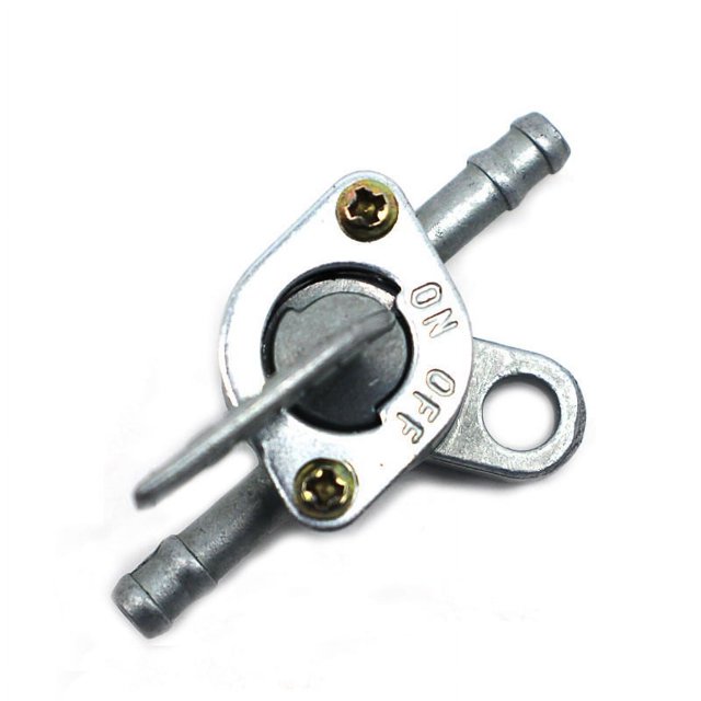Grifo de gasolina con caña, grifo para depósito de combustible, grifo de combustible universal para generador de 6mm