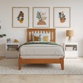 thumbnail image 2 of AFI Mission Twin Solid Wood Foundation Bed, Light Toffee, 2 of 12