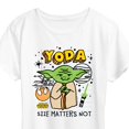 thumbnail image 3 of Star Wars - Yoda Scribble - Women's Short Sleeve Classic Fit Tee, 3 of 5