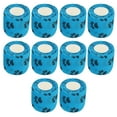 thumbnail image 2 of Tnobhg 10Pcs Paw Print Pet Wrap Self-adhesive Non-Woven Fabric Tape Stretchy Comfortable Cat Wounds First Aid Bandage, 2 of 8
