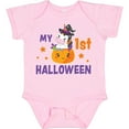 thumbnail image 3 of Inktastic My 1st Halloween with Unicorn Witch Girls Baby Bodysuit, 3 of 5