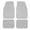 Silver, variant on LINGVIDO Bling Glitter Car Floor Mats, Universal-Fit 4-Piece Front and Rear Set, Silver