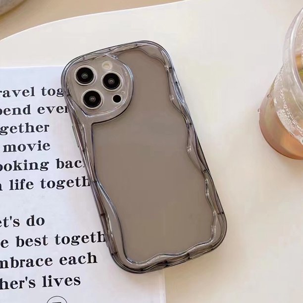 Lujosa Funda Para Teléfono Cream Ony edge Compatible Con iPhone 14 Pro MAX 13 12 11 IX XS XR Gao Jiahui unisex
