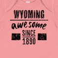 thumbnail image 4 of Inktastic Wyoming Awesome Since 1890 Boys or Girls Baby Bodysuit, 4 of 5