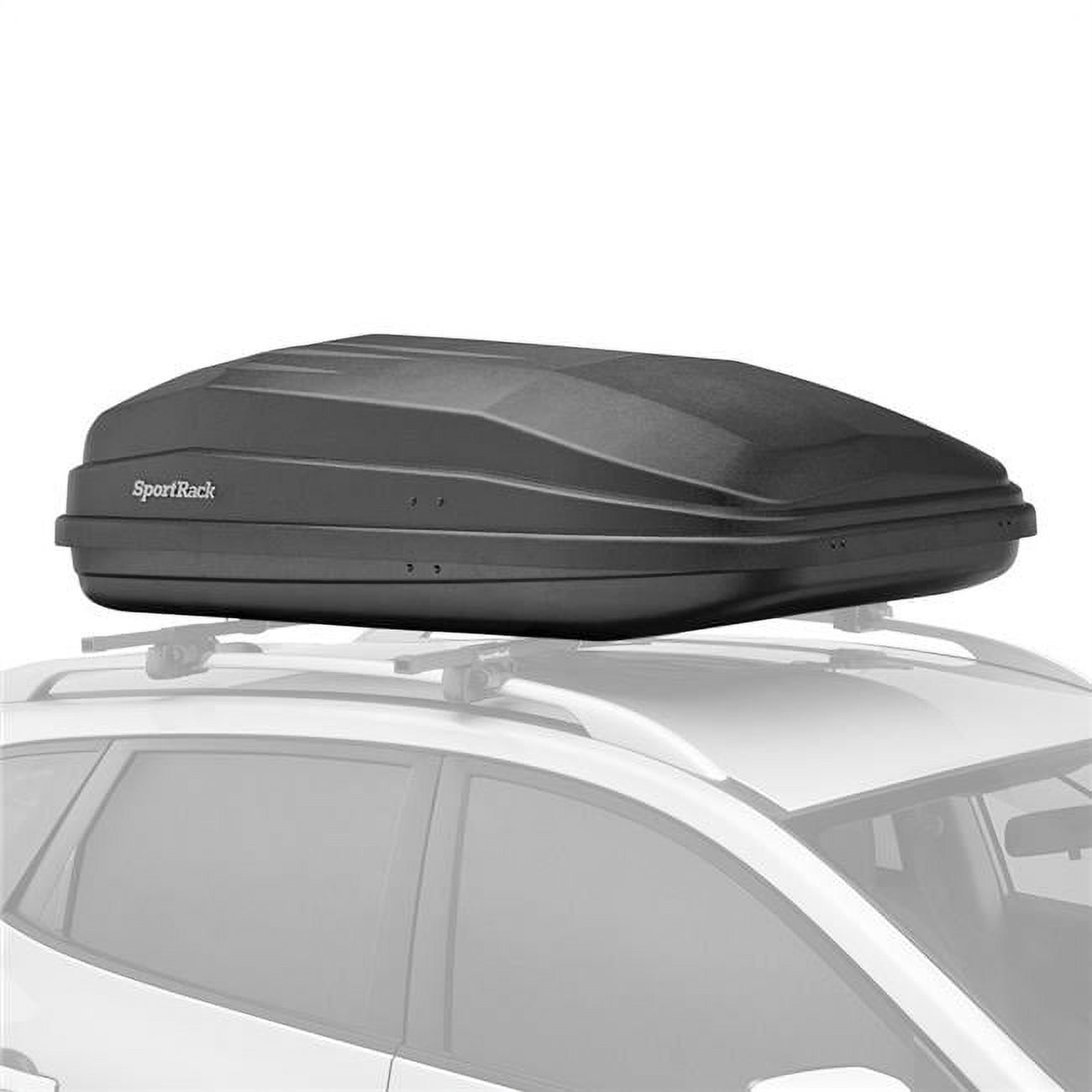 SportRack SR7018 Rooftop Hard Case Cargo Carrier Vista XL 18 Cubic Feet Black Walmart