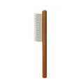 thumbnail image 1 of HHBEAUTY Solid Wood Cat Combs, Stainless Steel Teeth for Cat Dog Rabbit Massage, Flea Lice Comb Removes Mats, Tangles and Loose Fur, Grooming Comb for Small Medium Pets, 1 of 9
