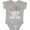 AC-Heather Grey, variant on Best Meme Ever Grandchild Boys or Girls Baby Bodysuit