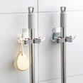 thumbnail image 2 of Limei Practical Mop Rack Punch Free for Bathroom Strong Bearing Capacity, 2 of 7