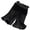 @@-0-Black2740, variant on WOYY Toddler Girls Chiffon Pleated Wide Leg Pants Lightweight Ruffle High Rise Flowy Pants