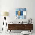thumbnail image 2 of Global Gallery's 'Beachscape Collage V' By Michael Mullan Stretched Canvas Wall Art, 2 of 4