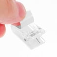 thumbnail image 5 of IBASETOY 50Pcs Clear Adhesive Tapestry Clips for Wall Decor Transparent ABS Spring Shape, 5 of 7