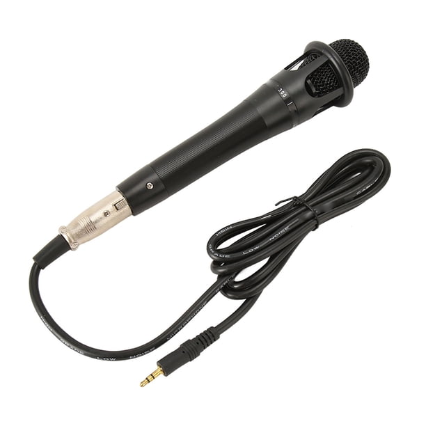 Micrófono de condensador micrófono de mano interruptor independiente ergonómico de 35 mm para karaoke para fiesta ANGGREK