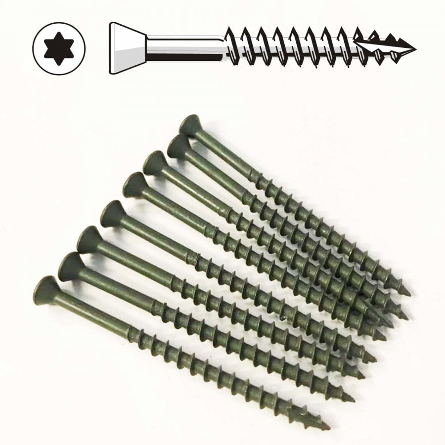 Star Bugle 10 Deck Screw Package of 200 2in ST 