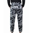 thumbnail image 4 of DG Hill Mens Pajama Pants, Fleece Pajama Bottoms with Pockets, Plaid or Camo Mens Sleep Pants, 4 of 9