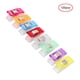 thumbnail image 3 of 100 piezas/paquete Accesorios de costura Clips de trébol Wonder Clips de encuadernación Clips de tejido de acolchado Abrazaderas (#1), 3 of 9