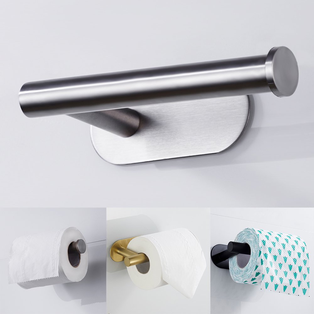 Porte-rouleaux Papier Toilette En Acrylique Transparent - Support Autonome, 5 Rouleaux - Salle De Bain
