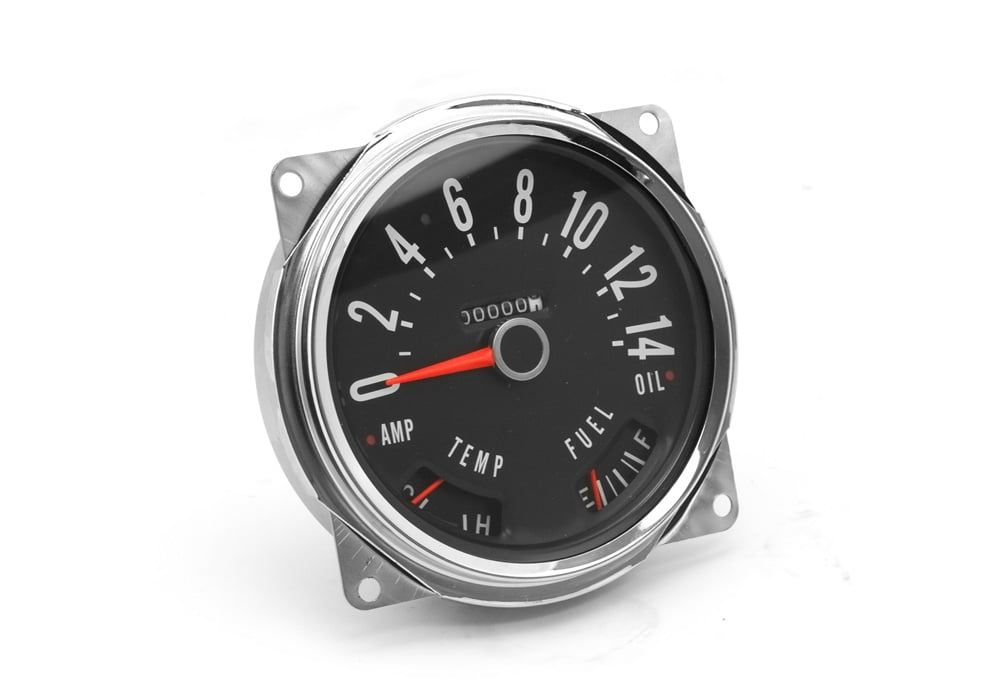 Omix 17205.02 Speedometer Cluster; 5579 Jeep CJ3B/CJ5/CJ7