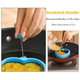 thumbnail image 3 of Wovilon Silicone Molds Cake Mold Silicone Heart-Shaped Rings Pancake Mold With Handles Nonstick Frying Silicone Molds For Baking, 3 of 5