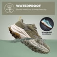 thumbnail image 4 of NORTIV 8 Men's Wide Toe Box Hiking Shoes Low Drop Waterproof Hiking Shoes for Walking Outdoor Trekking Camping Climbing Daily Fashion Sneakers, 4 of 9