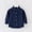 Blue, variant on TUOBARR Toddler Shirt Jacket Plaid Long Sleeve Lapel Button Jacket Kids Boys Girls Shirts Coats Fall Tops Black(12Months-10Years)