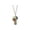 A003- Style C, variant on Amethyst Crystal Necklace, Stone Beads Gemstones for Jewelry Making, Copper Wire Wrapped Howlite Pendant Chain for Jewelry Making