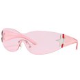 thumbnail image 1 of Gafas de sol personalizadas Y2K de una pieza sin marco con forma de estrella de cinco puntas, fabricadas en PC y HD, 1 of 5