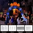 thumbnail image 6 of GVDV 10 FT Halloween Inflatables Archway Outdoor Decorations, Scary Halloween Arch Blow Up Yard Decorations for Front Yard Lawn Garden Decor, 6 of 8