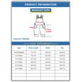 thumbnail image 4 of KIDSCOOL Girls Butterfly Denim Overalls,2-7T Cute Todder Little Jean Jumpsuit, Light Blue, 18-24 Months, 4 of 7
